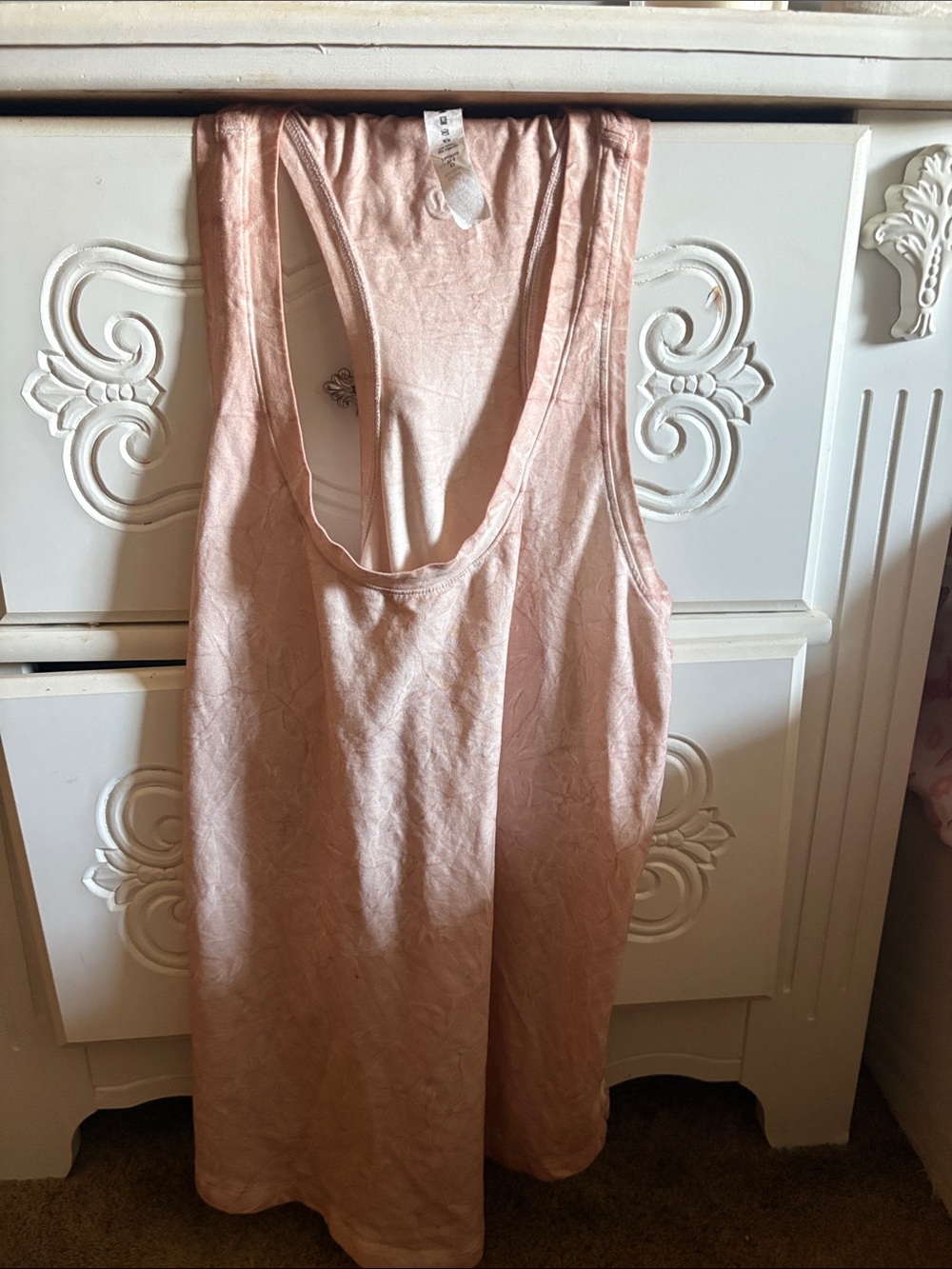 lululemon athletica Light Pink Racerback Tank Top